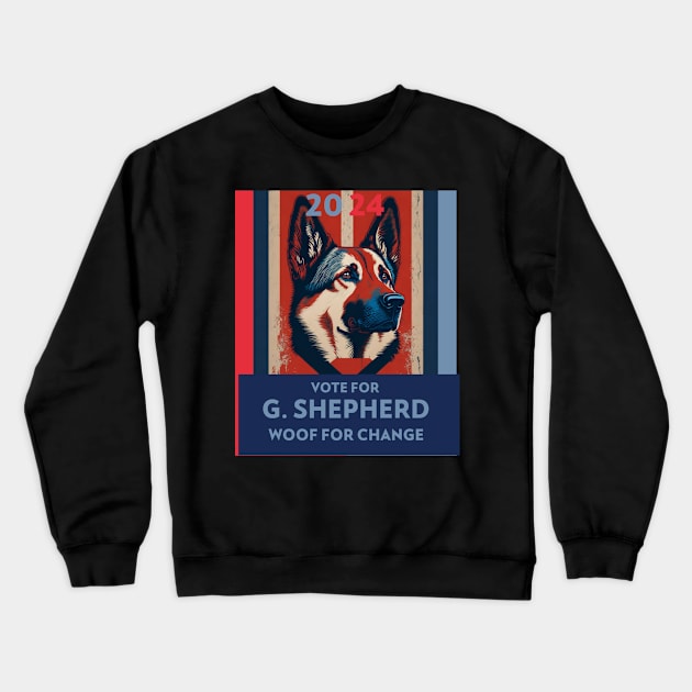 Limited Edition "G. Shepherd" Presidential Campaign T-Shirt Crewneck Sweatshirt by RJS Inspirational Apparel